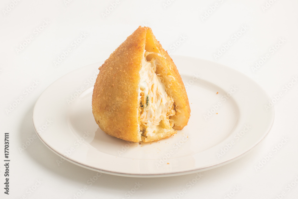 巴西鸡肉Coxinha