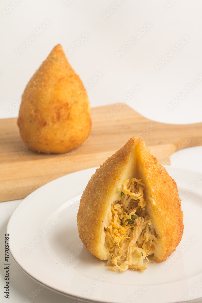 巴西鸡肉Coxinha