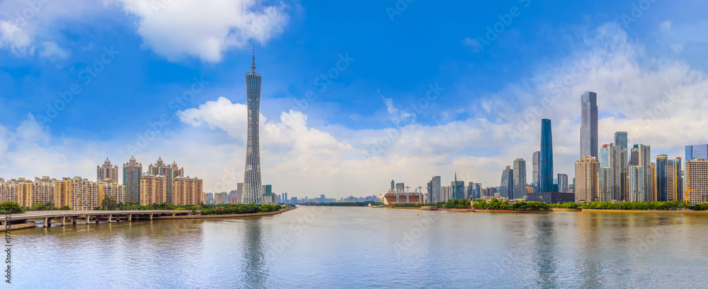 Guangzhou City Architecture Landscape