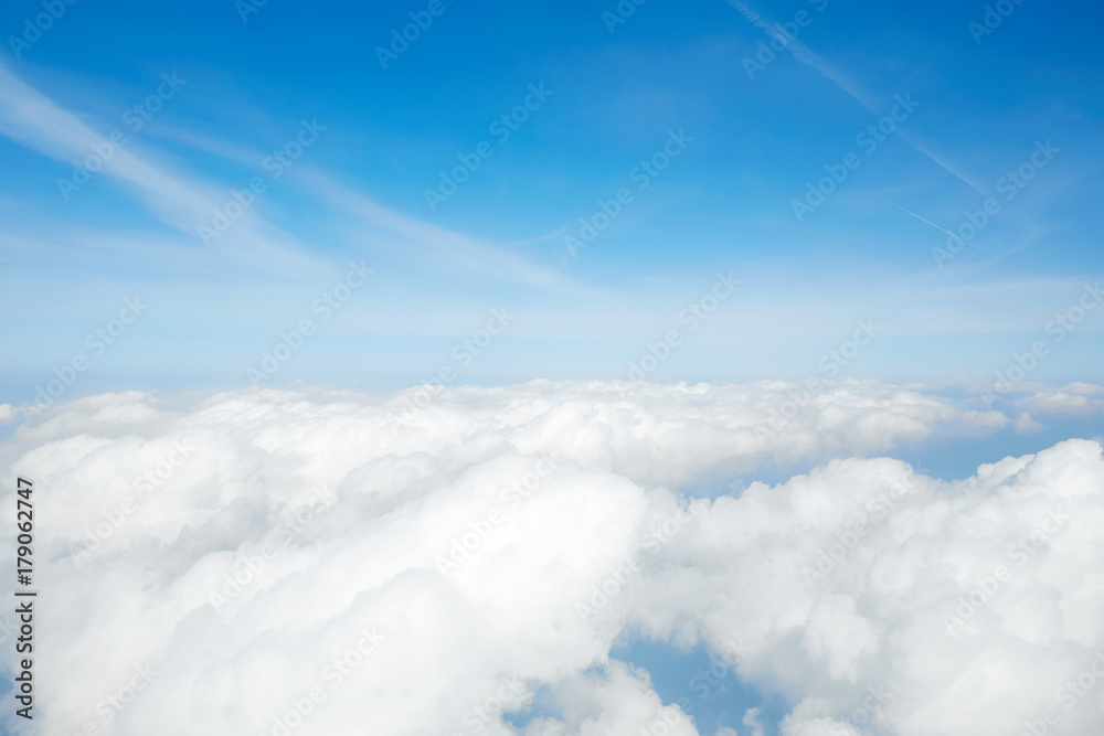 雲海　青空