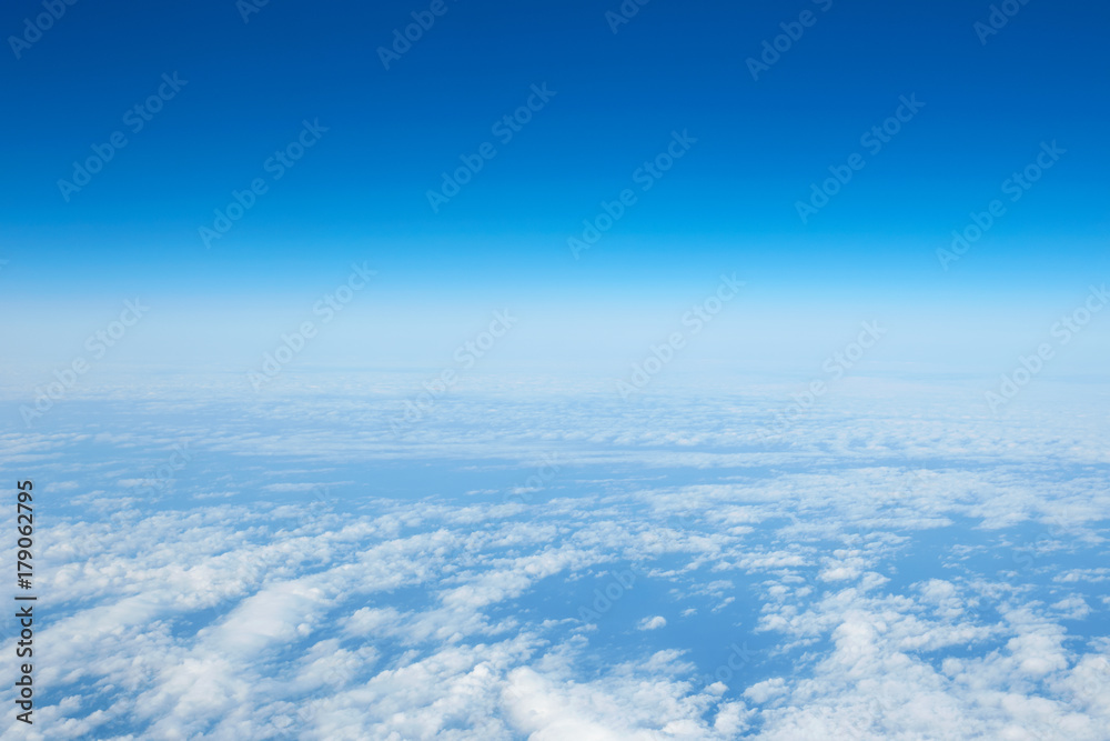 雲海　青空