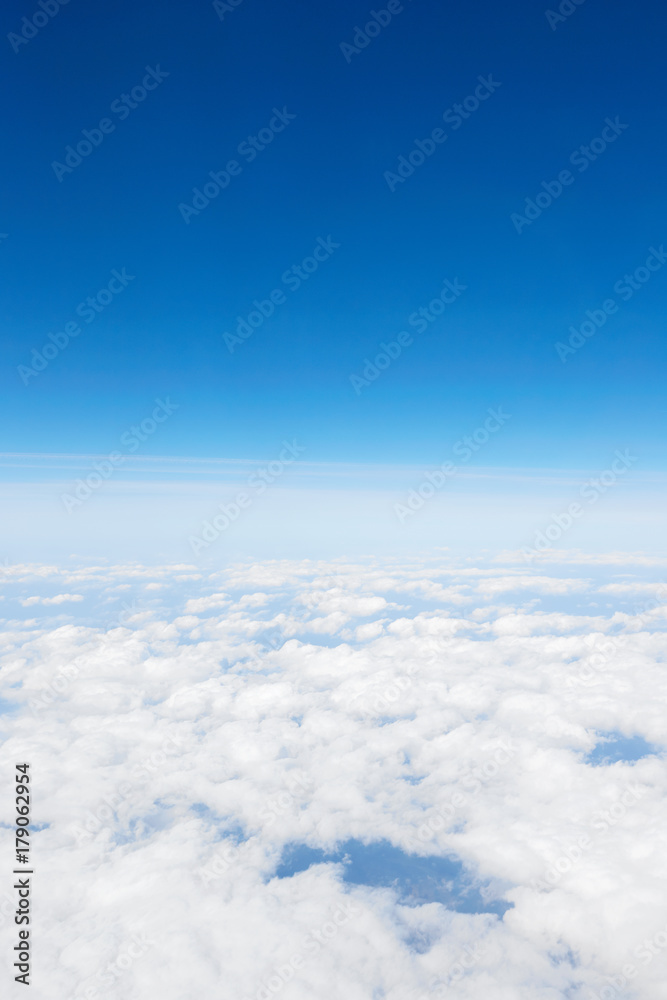 雲海　青空