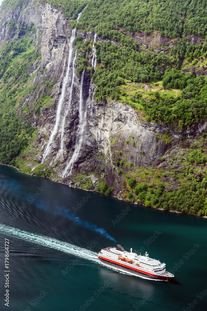 Breathtaking view of Sunnylvsfjorden fjord