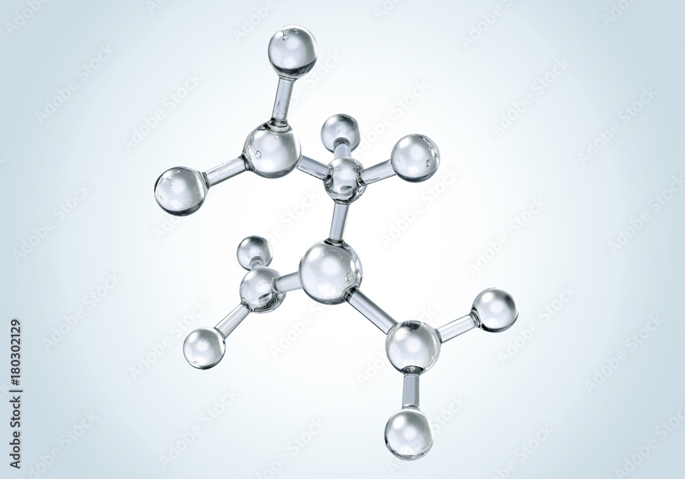 抽象原子或分子结构