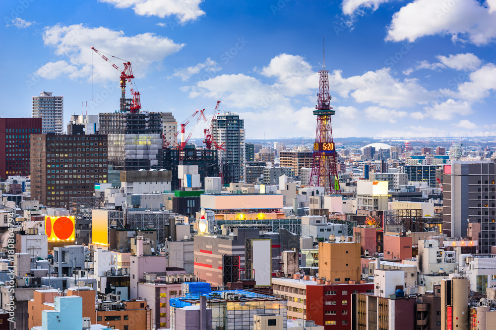 日本札幌市中心