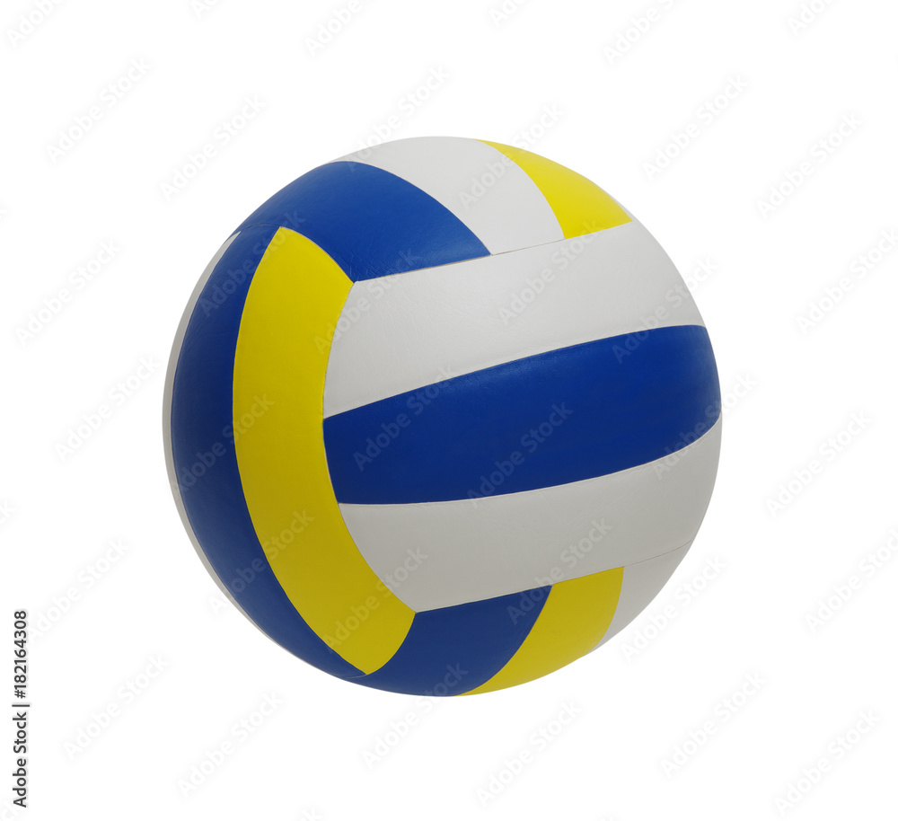 Volleyball ball isolated on white