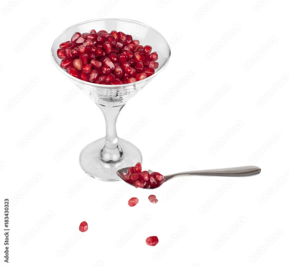 Pomegranate Champagne Cocktail