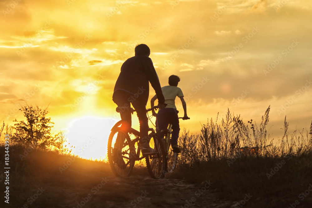 boy on bike