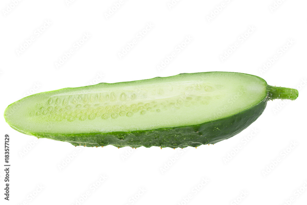 Cucumber vegetable  on white