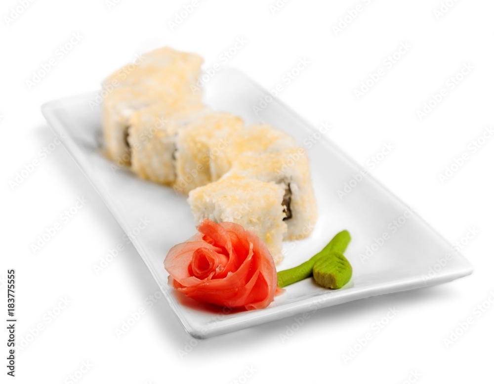 Sushi plate