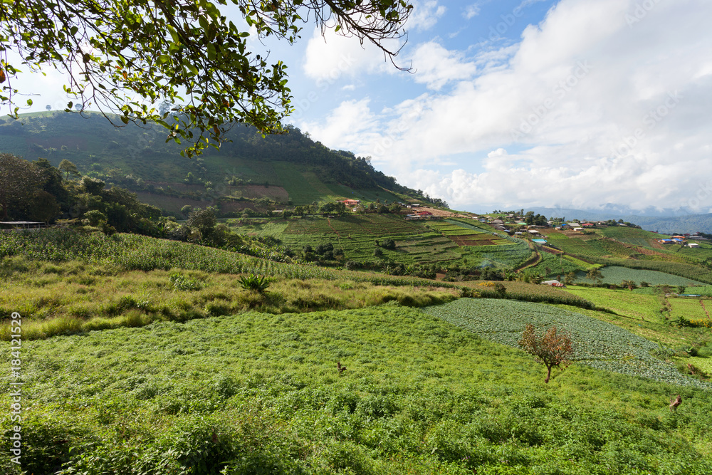 泰国清迈蒙加姆山风景