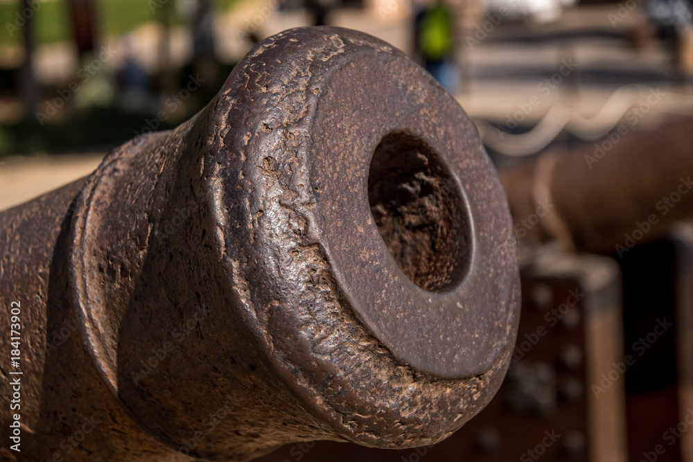 Old cannon. Granada. 