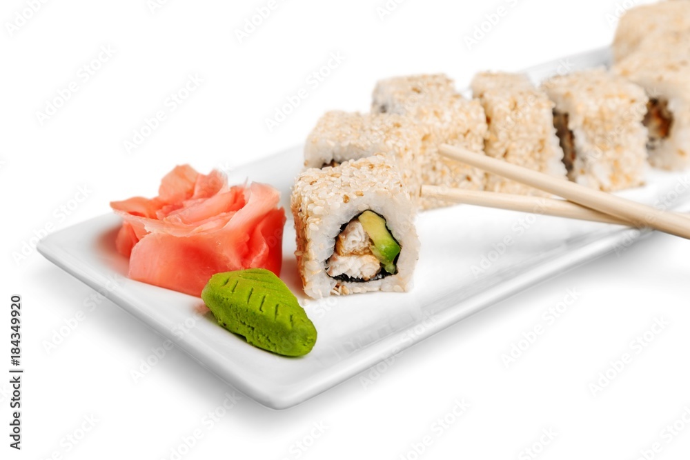 Sushi plate