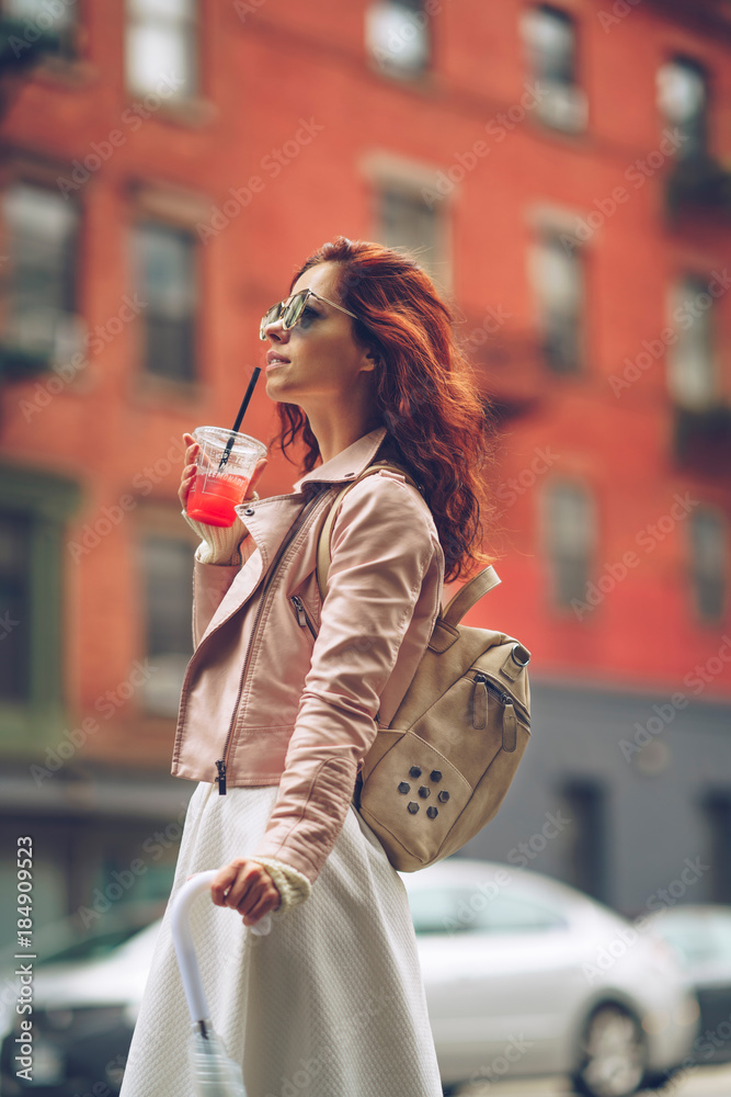 Woman in New York