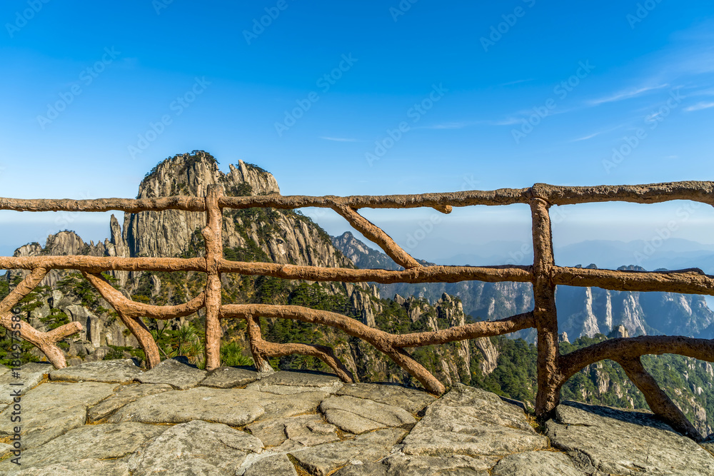 中国黄山山清水秀