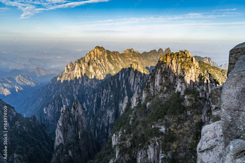 中国黄山山清水秀