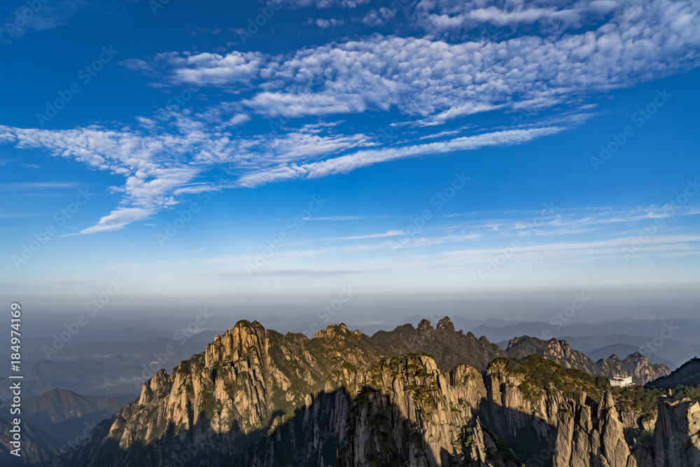 中国黄山山清水秀