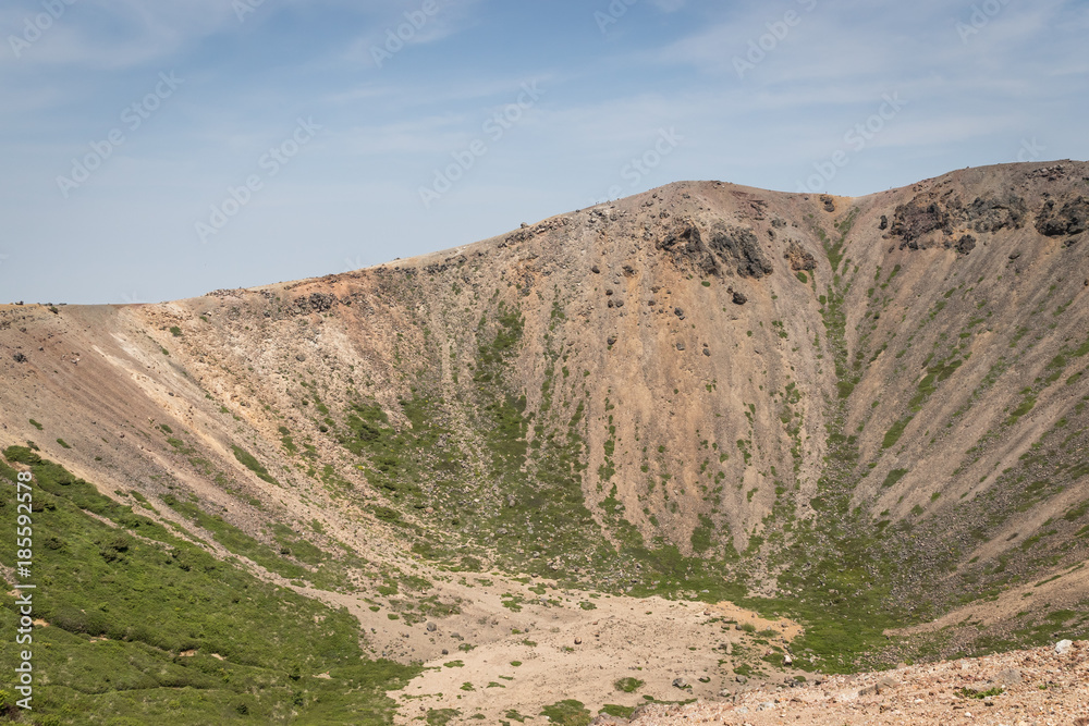 Azuma Kofuji峰1707米，Azuma山是一座约2000米高的火山山脉。