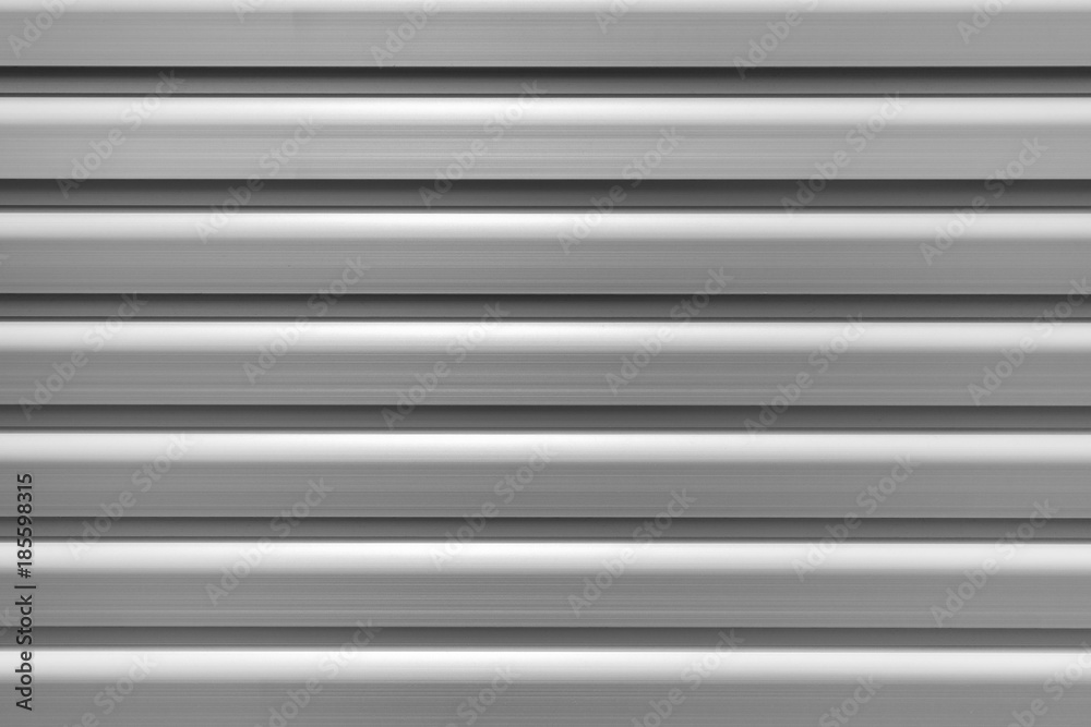 White corrugated metal texture surface or galvanize steel background