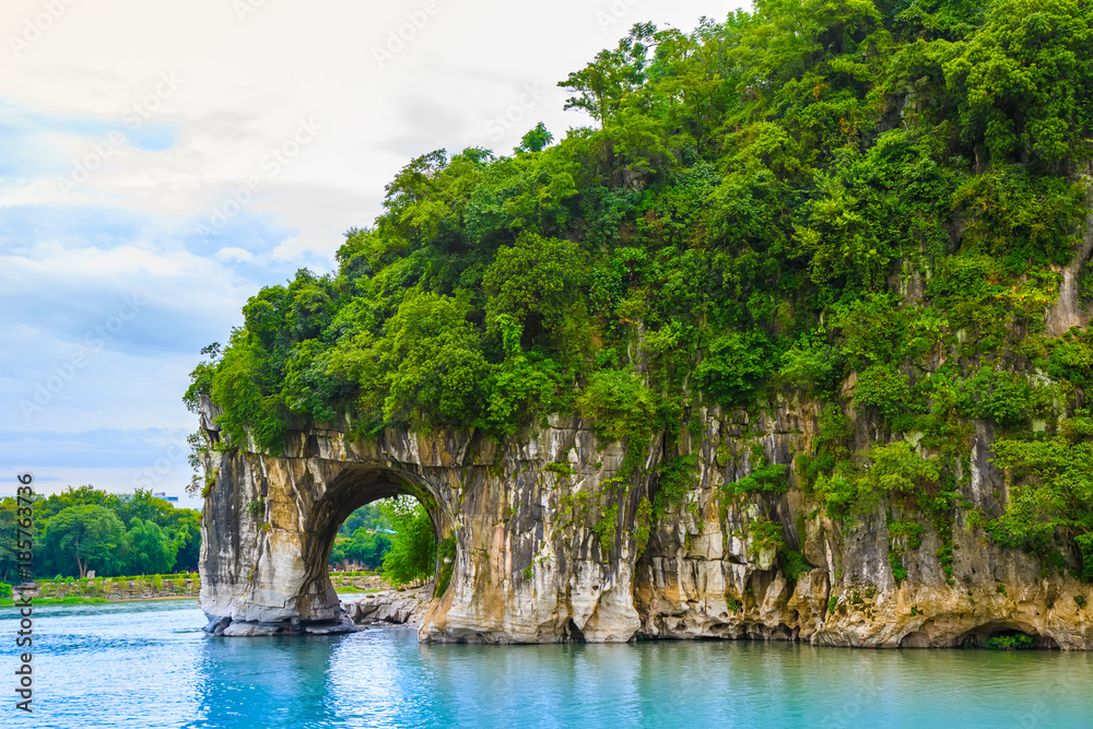 Yangshuo Xingping Lijiang River natural landscape scenery