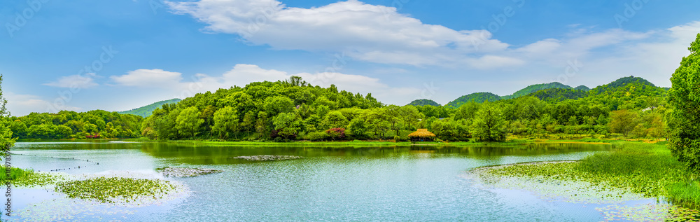 杭州美丽的西湖景观