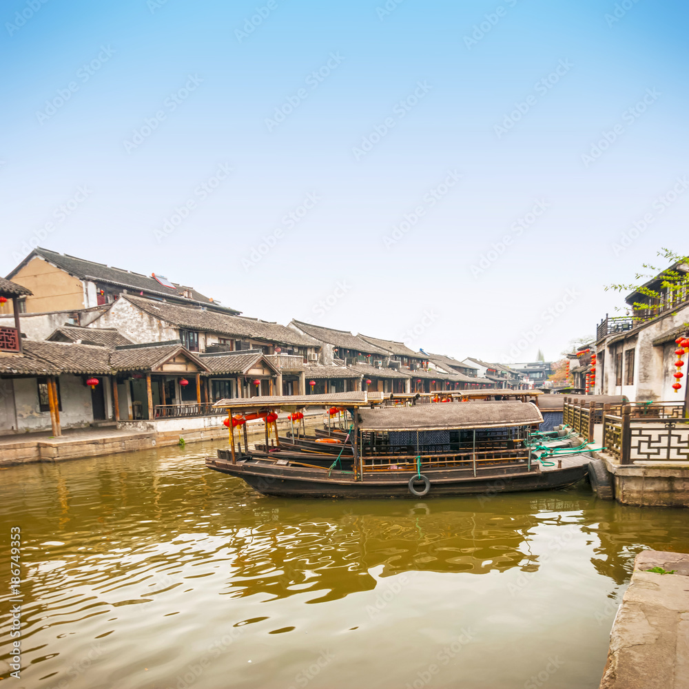 Xitang is an ancient water town well-known throughout China, located in Jiashan county of Zhejiang P