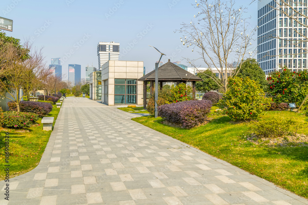 Shanghai architectural landscape