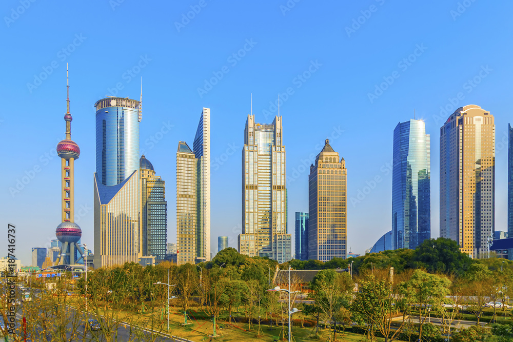 City Building Shanghai Lujiazui