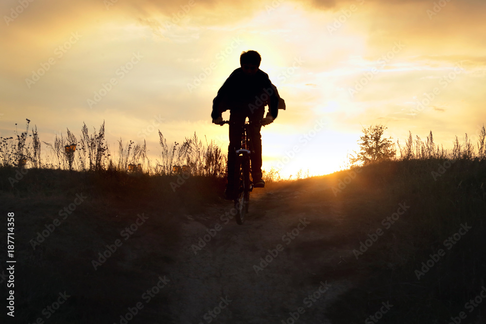 boy on bike