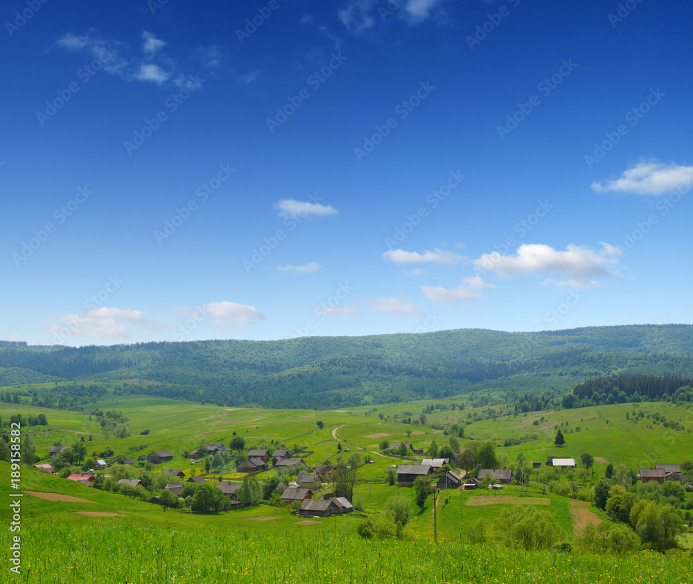 山地景观之夏