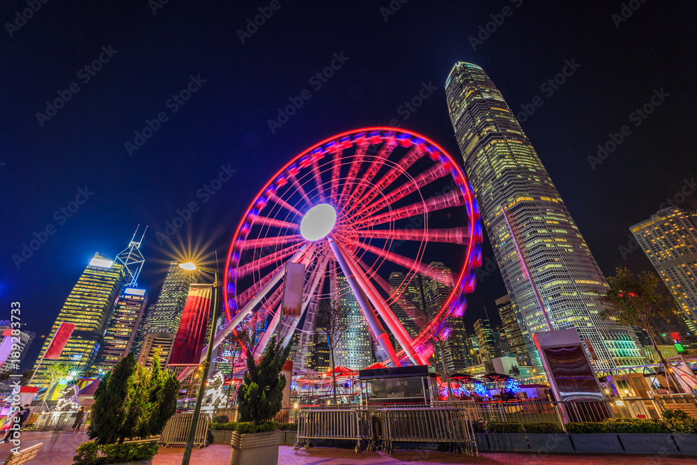 香港摩天轮，香港观景轮。