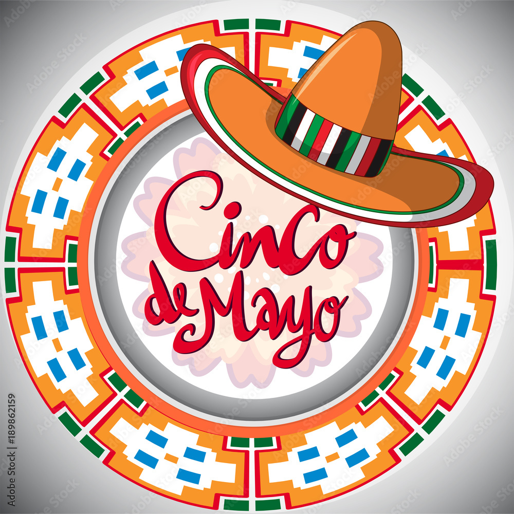 Cinco de Mayo墨西哥帽设计