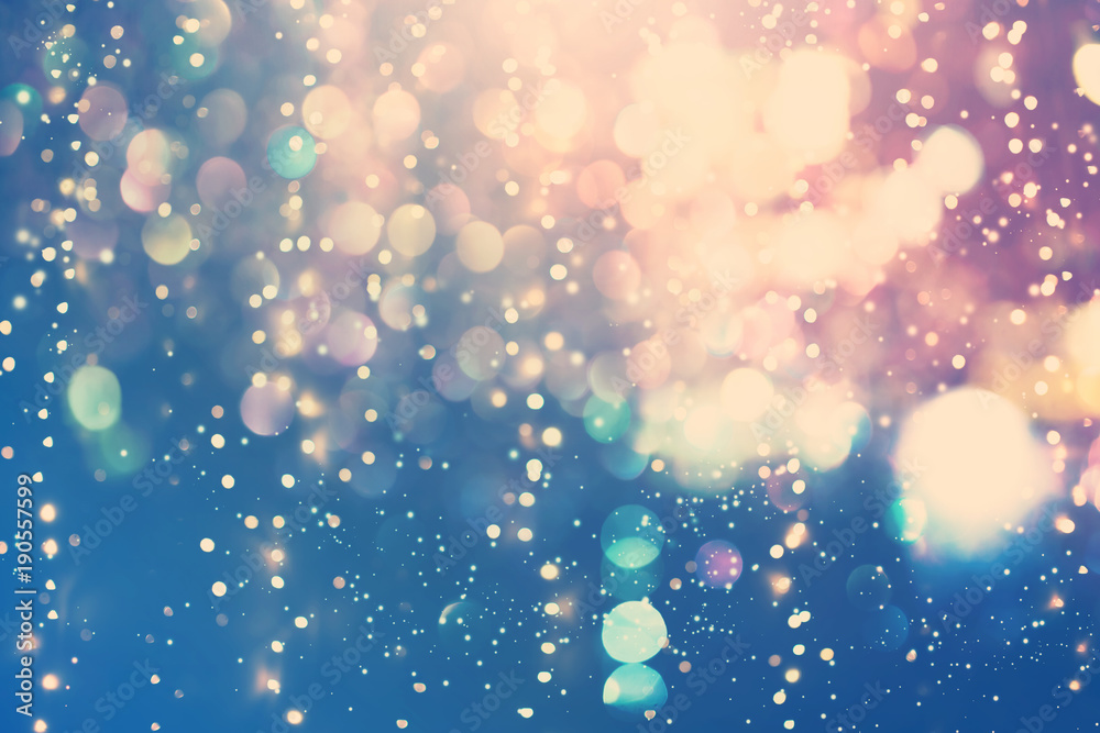 Beautiful abstract shiny light and glitter background