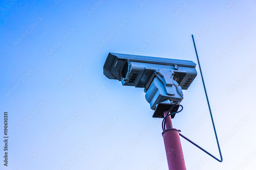 cctv camera in city