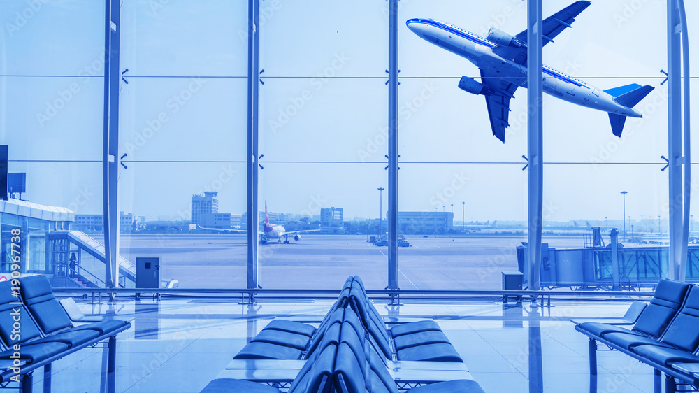 Airport waiting hall