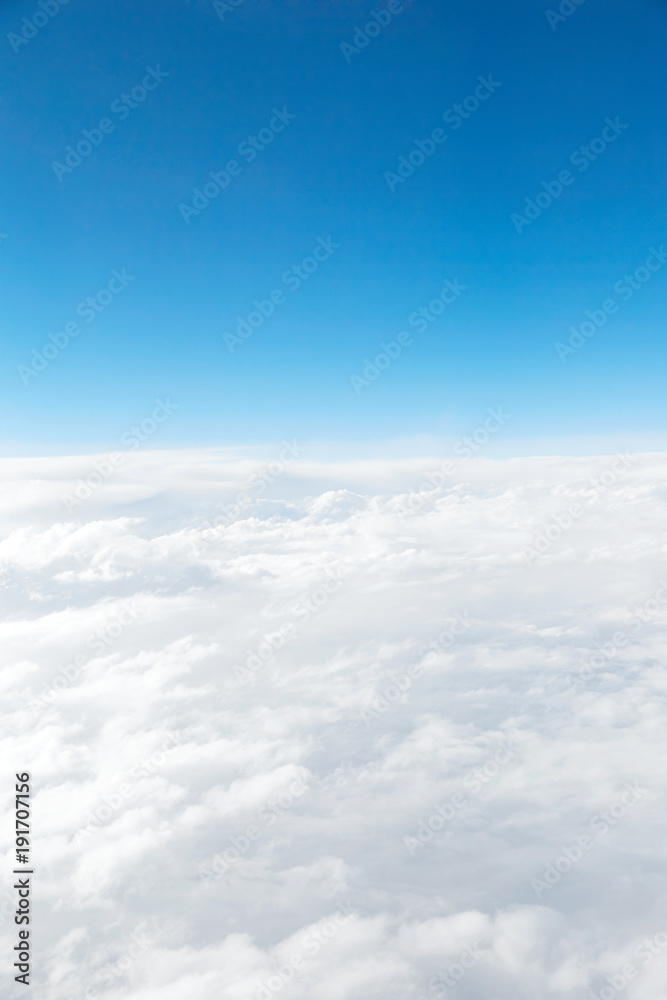 雲海　青空