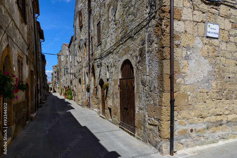  Pitigliano, Toskania, Włochy