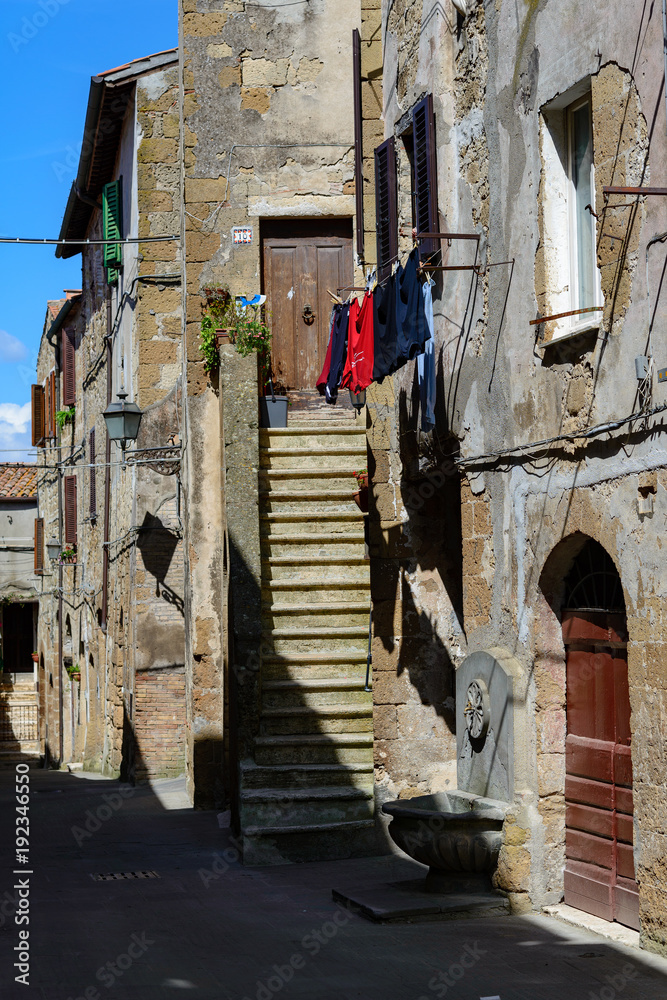  Pitigliano, Toskania, Włochy