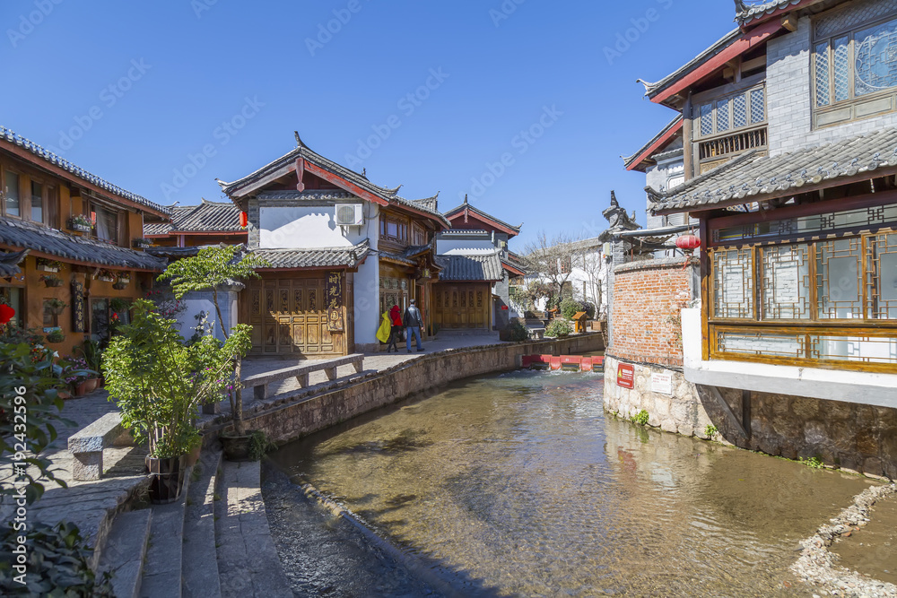 Ancient city of Lijiang in Yunnan