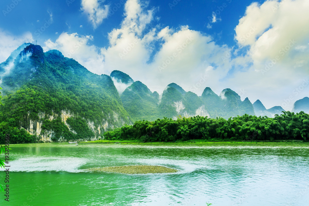 Guilin Lijiang landscape scenery