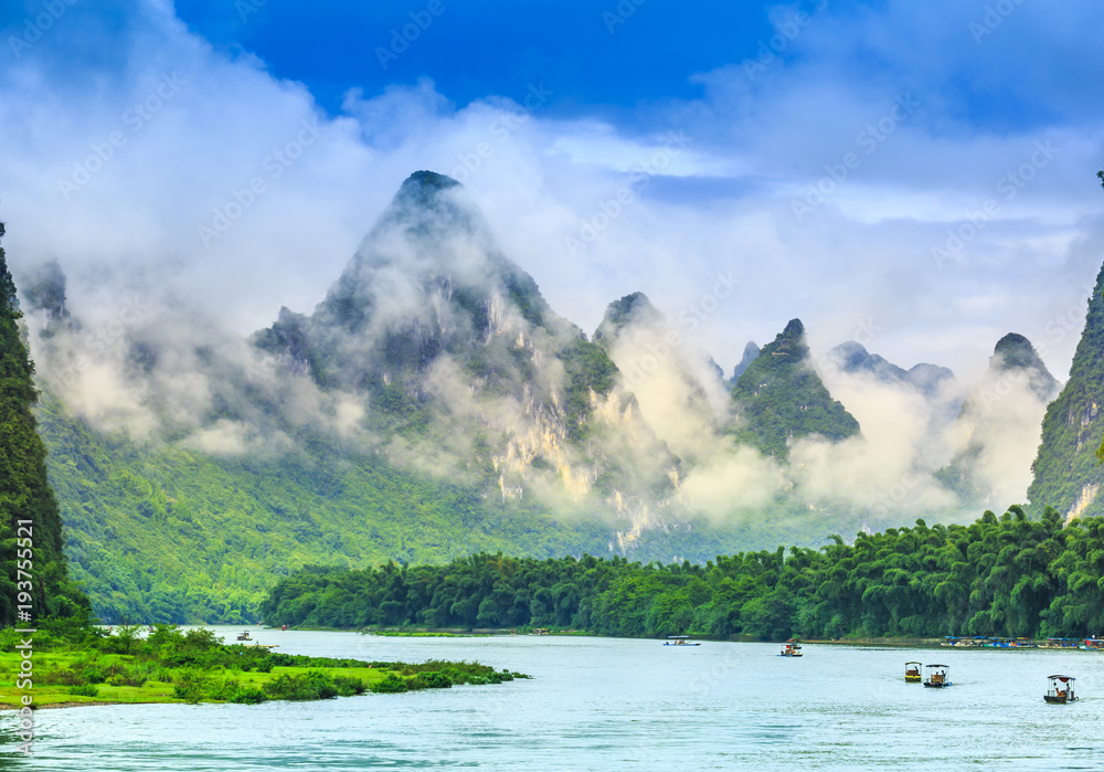 Guilin Lijiang landscape scenery