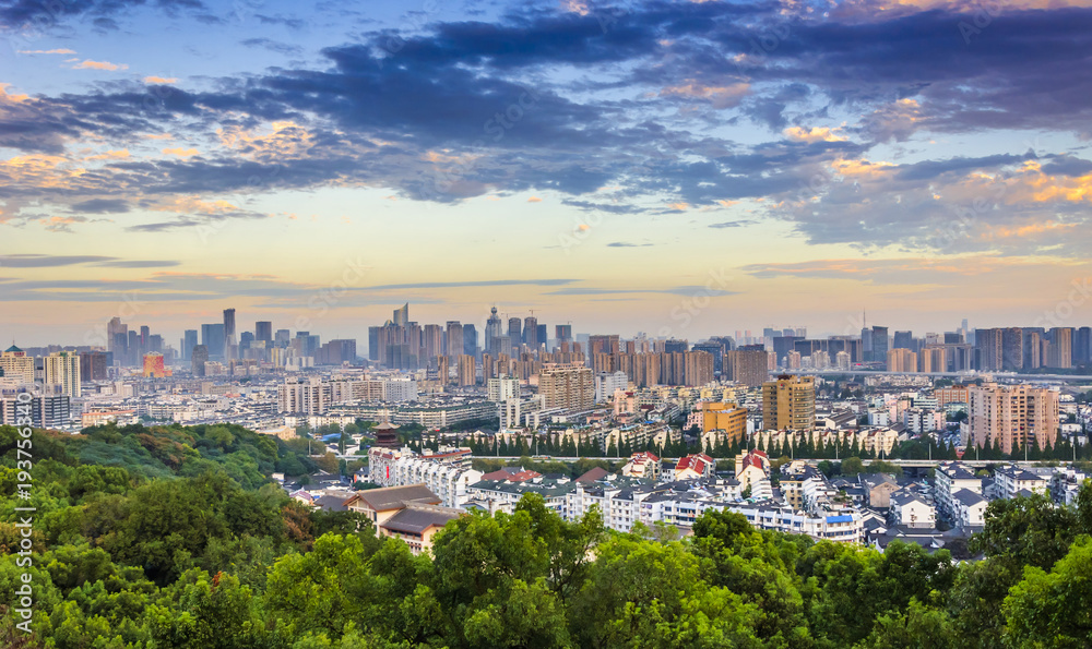 城市建筑景观与天际线