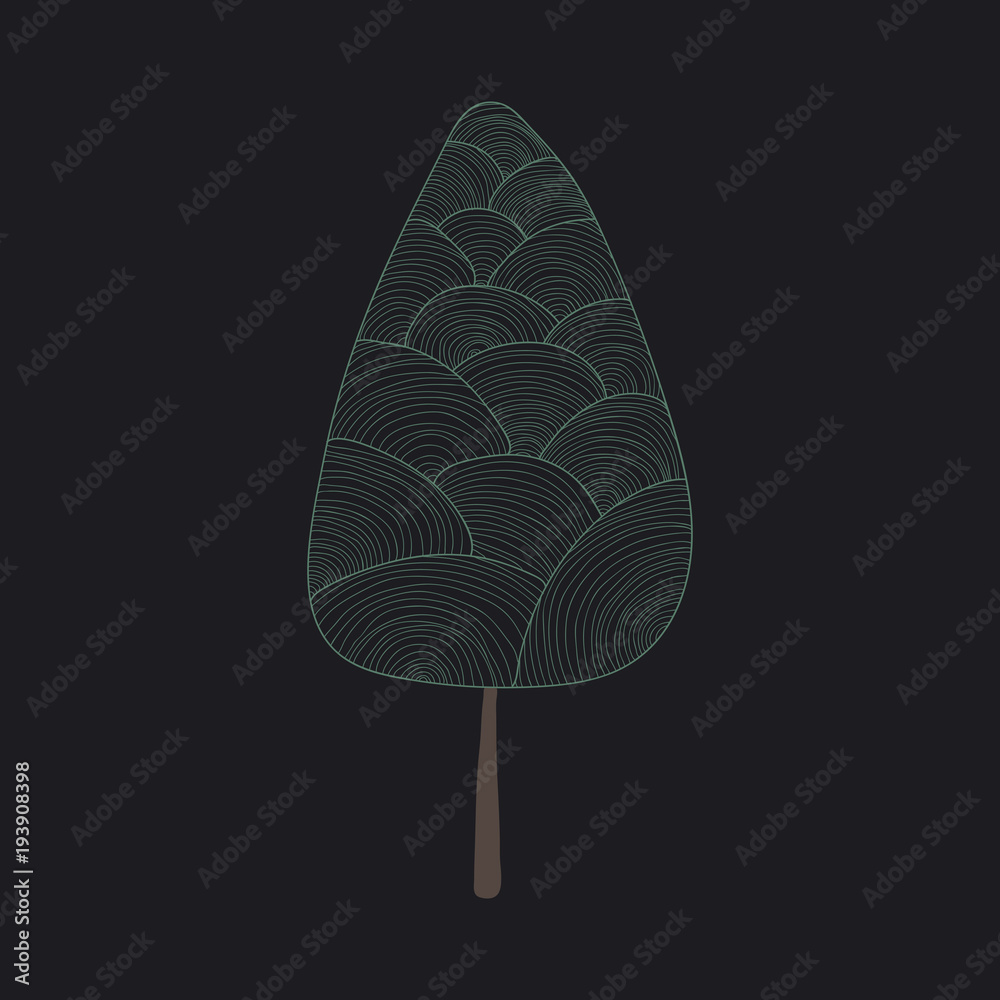 Illustration of tree