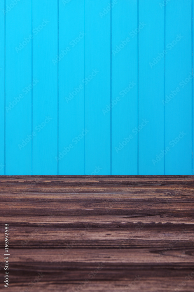  Background blue planks