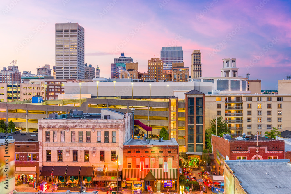 Memphis, Tennessee, USA Skyline