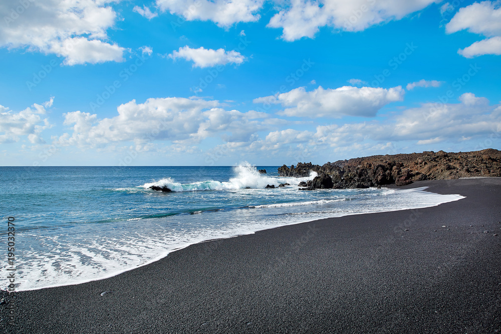 Beautiful landscape of Lanzarote Island