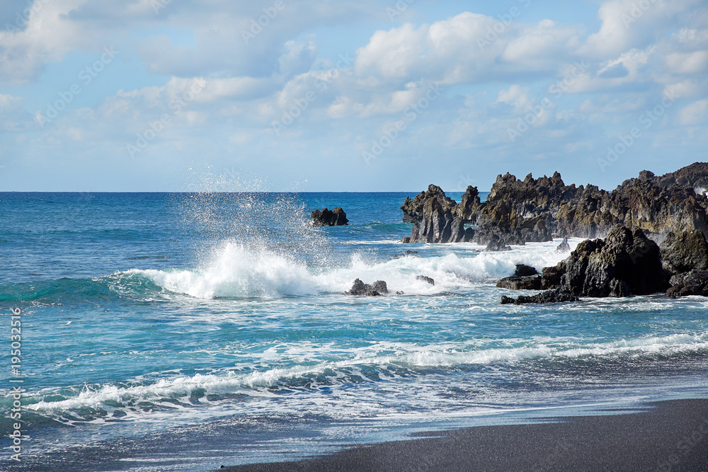 Beautiful landscape of Lanzarote Island