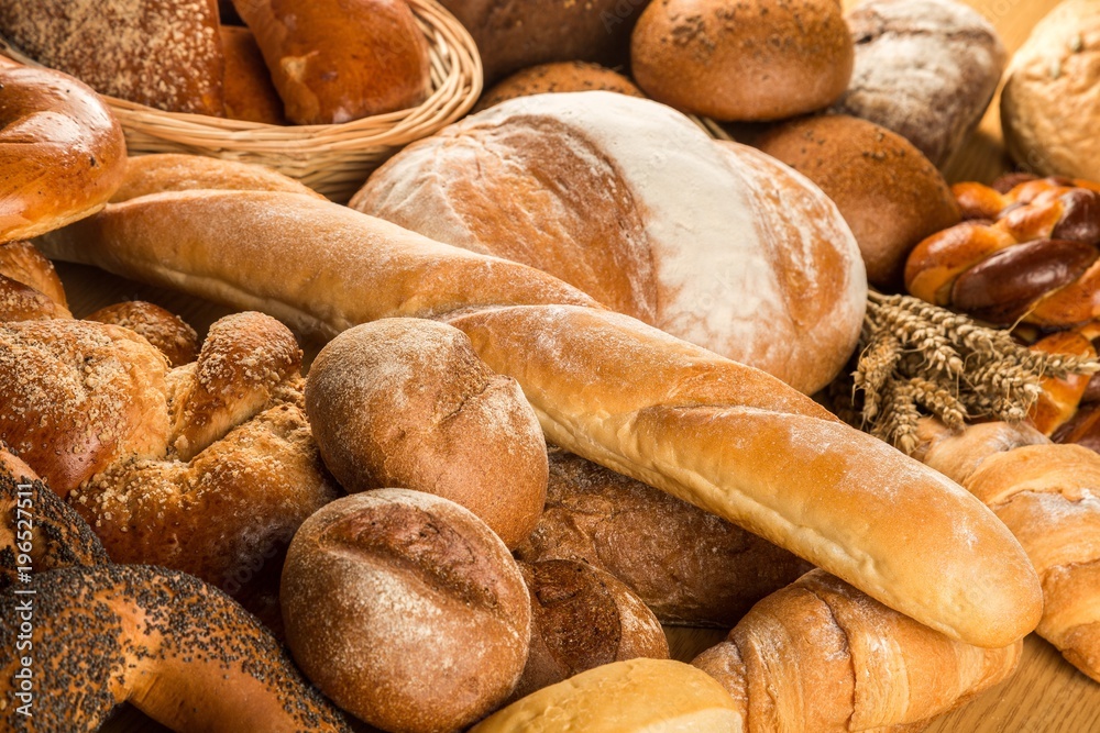 Assorted Breads and Pastries