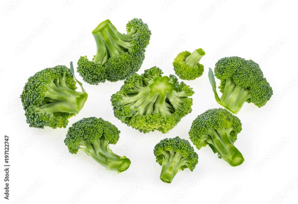 Broccoli isolated on white background