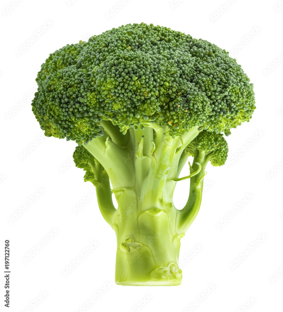 Broccoli isolated on white background